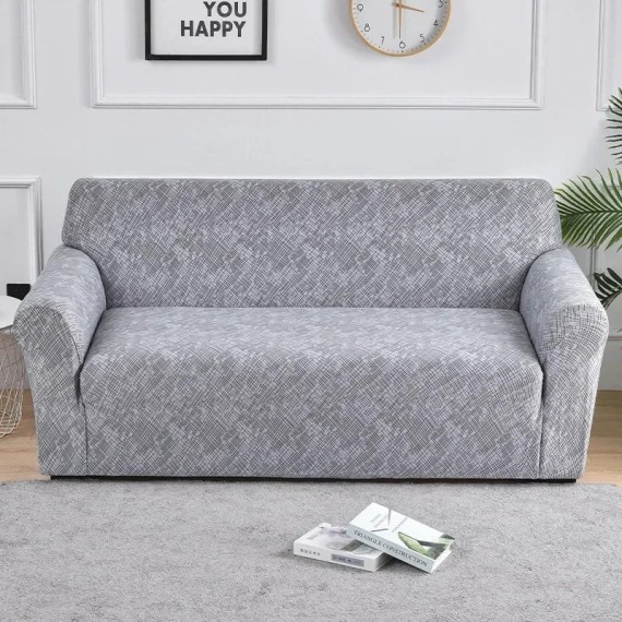 Capa de Sofá Estampada - Grey