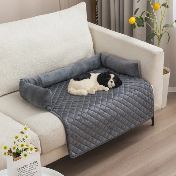 Cama de Sofá com Almofada para Animais de Estimação