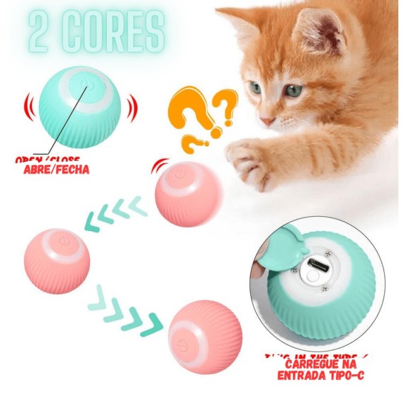 Bola - Brinquedo Interativo para Gatos